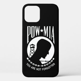 POW MIA Flag: Vermiste soldaten van de Vietnamoorl iPhone 12 Hoesje