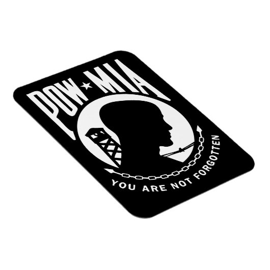 POW MIA Flexibel Magneet (Rechterzijde)