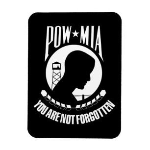 POW - MIA flexibele magneet