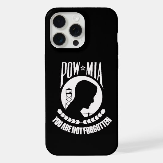 POW MIA iPhone 15 pro max (Verso)