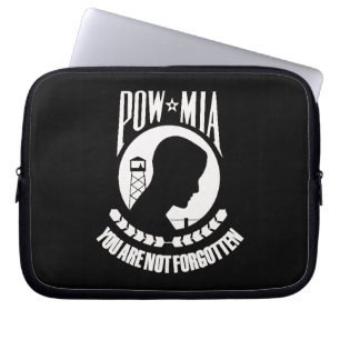POW MIA-laptophoes" Laptop Sleeve