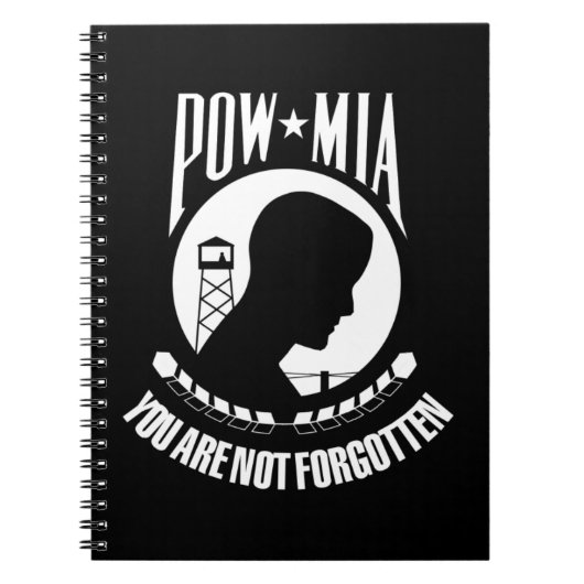 POW - MIA NOTITIEBOEK (Voorkant)