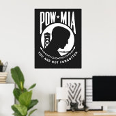 POW MIA-Poster Poster (Thuiskantoor)