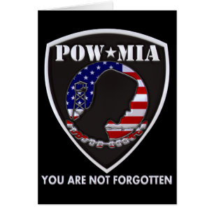 POW MIA - Schild