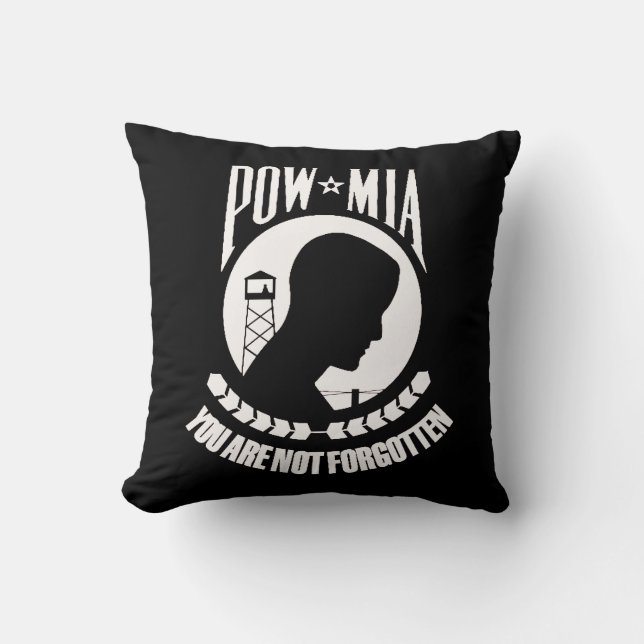 "POW MIA-Sierkussen" Kussen (Voorkant)