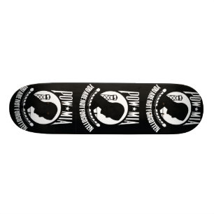 POW MIA SKATEBOARD