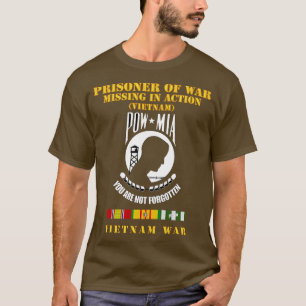 POW MIA Vietnam w VN SVC T-shirt