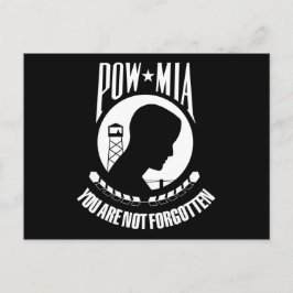 POW MIA-vlag Briefkaart