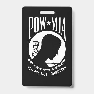 POW MIA-vlag: Vermiste soldaten van de Vietnamoorl Badge