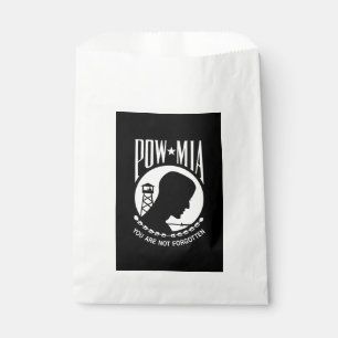 POW MIA-vlag: Vermiste soldaten van de Vietnamoorl Bedankzakje