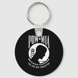 POW MIA-vlag: Vermiste soldaten van de Vietnamoorl Sleutelhanger