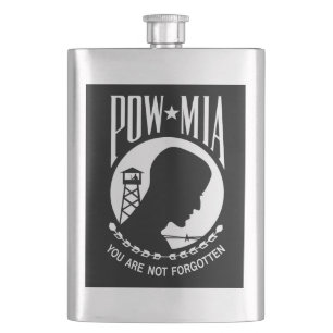 POW MIA-vlag: Vermiste soldaten van Vietnamoorlog, Flacon