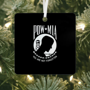 POW MIA-vlag: Vermiste soldaten van Vietnamoorlog, Metalen Ornament