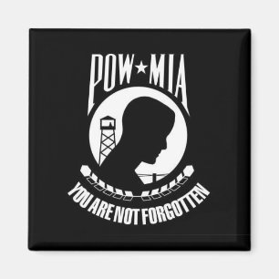POW*MIA vous n'êtes pas oubliés - aimant