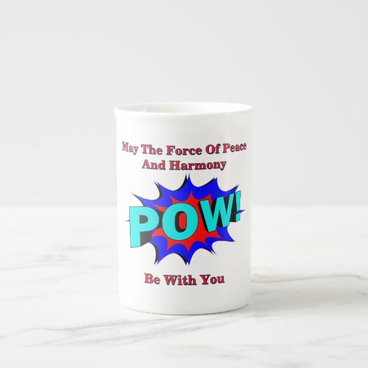 POW ! Mug Spécial Paix Et Harmonie (Devant)