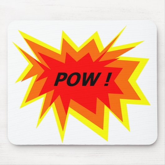 POW! MUISMAT (Voorkant)