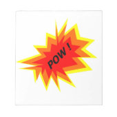 POW! NOTITIEBLOK (Voorkant)