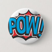 POW RONDE BUTTON 5,7 CM (Voorkant)