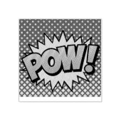 POW! Rubberstempel (Afrduk)