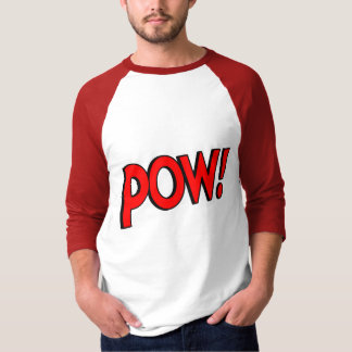 POW! Screwball Graphics 3/4 Mouwen Raglan T-shirt