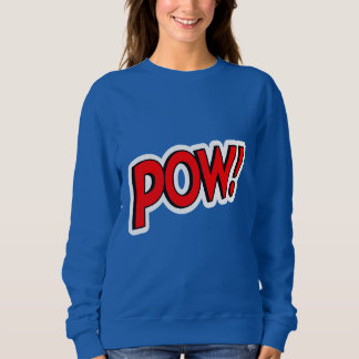 POW! Screwball Graphics Blauw Trui