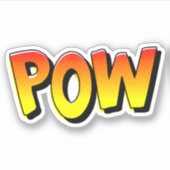 Pow Sticker (Voorkant)