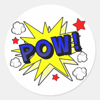 POW! Stickerblad Ronde Sticker