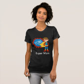 Pow! Super Hero Mam Shirt (Voorkant volledig)