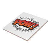 pow tegeltje (Zijkant)