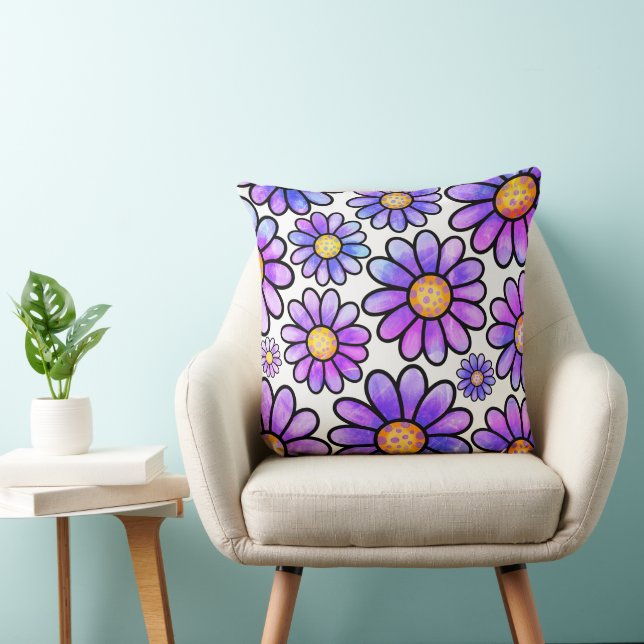 Pow-vaches 20x20 oreiller à lancer (Chaise)