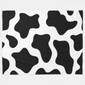 Pow-vaches 60x80 Couverture polaire (Devant (Horizontal))
