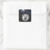 POW VIERKANTE STICKER (Tas)