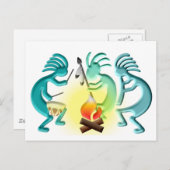 Pow Wow Briefkaart (Voorkant / Achterkant)