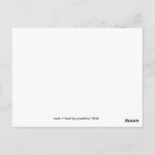 Pow Wow-pad Briefkaart (Achterkant)