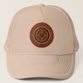 Powalawu Native American Sandschilderij Trucker Pet