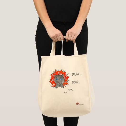 POWCat Tote Bag (Devant (produit))