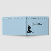 Powder Blue Black Accent Weddenschap Boek (Volledig)