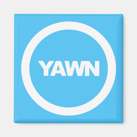 Powder Blue Dorm Fridge Magneet (Voorkant)