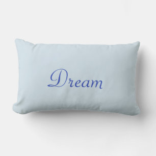 Powder blue Dream lumbar pillow Kussen