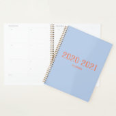 Powder Blue en Coral Planner (Display)