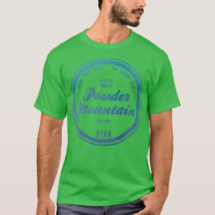 Powder Mountain Ski Resort Utah T-shirt