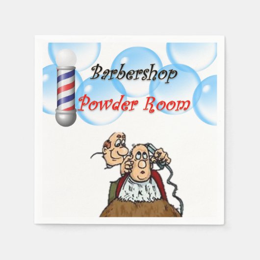 Powder Room Paper Servet (Voorkant)