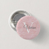 Powder Roze Ronde Button 3,2 Cm (Voorkant /achterkant)