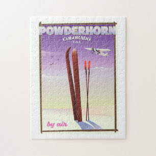 Powderhorn Colorado reisposter Legpuzzel