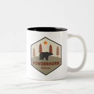 Powderhorn Wilderness Colorado Beer Tweekleurige Koffiemok
