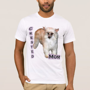 Powderpuff Crested Moeder 4 T-shirt