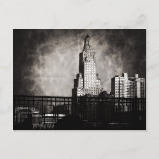 Power and Light Building, Kansas City, Grunge Briefkaart