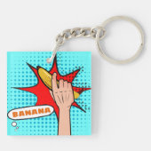 Power Banana Sleutelhanger (Achterkant)