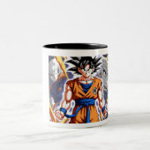 Power Brew: De Saiyan Goku Coffee Mok (Center)