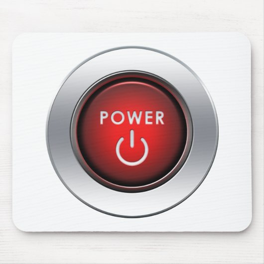 Power Button Muismat (Voorkant)